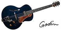 GODIN GUITAR 5th Ave Night Club Indigo Blue