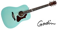 GODIN GUITAR Imperial Laguna Blue GT EQ