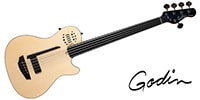 GODIN GUITAR A5 Ultra Natural Fretless A/E