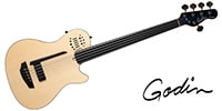 GODIN GUITAR A5 Ultra Natural Fretless A/E