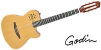 GODIN GUITAR Multiac ACS-SA Slim Nylon Natural