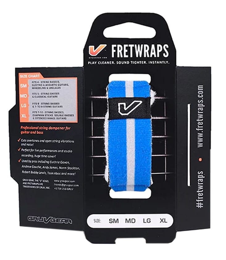 Gruv Gear/FretWraps World Flags Blue/White Large