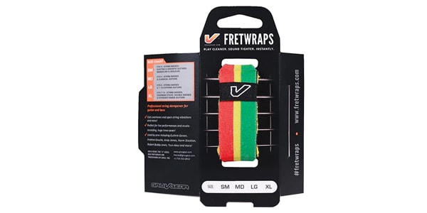 Gruv Gear / FretWraps World Flags Red/Yellow/Green Small
