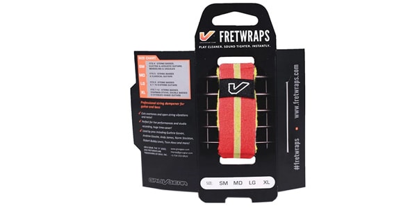 Gruv Gear / FretWraps World Flags Red/Yellow Medium