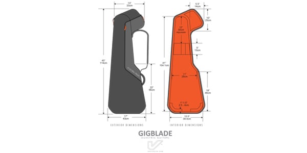 Gruv Gear / GigBlade 2 for Electric Guitar Black画像4