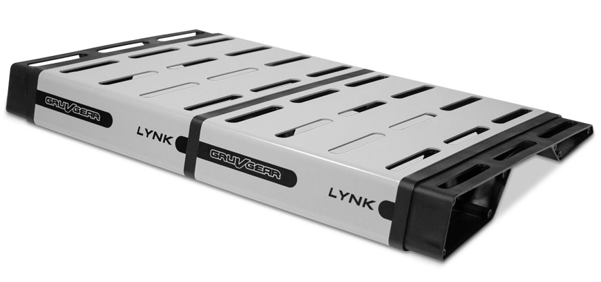 Gruv Gear/LYNK DUO PEDALBOARD (Slate Gray / Black)