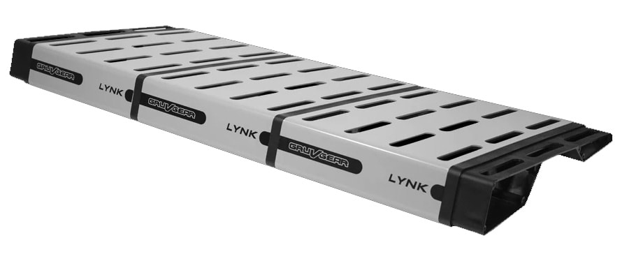 Gruv Gear/LYNK TRIO PEDALBOARD (Slate Gray / Black)