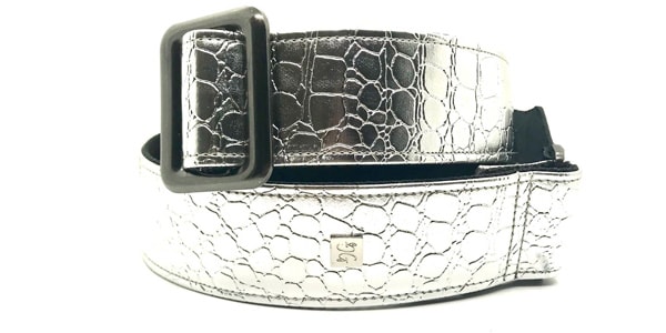 GET&#39;M GET&#39;M STRAPS / Rock&#39;N&#39;Roll Silver Gator