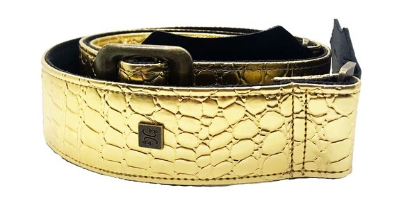 GET&#39;M GET&#39;M STRAPS / Rock&#39;N&#39;Roll Gold Gator画像2