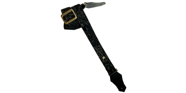 GET&#39;M GET&#39;M STRAPS / Rock&#39;N&#39;Roll Black/Gold Damask画像2
