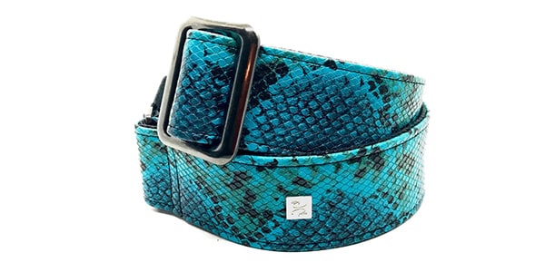 GET&#39;M GET&#39;M STRAPS / Turquoise Python