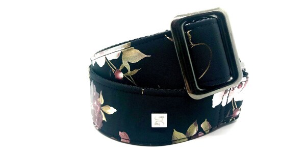 GET'M GET'M STRAPS/Metal Rose Black