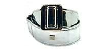 GET'M GET'M STRAPS / Mirror Reflective Silver