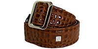 GET'M GET'M STRAPS / Aussie Gator Caramel