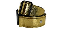 GET'M GET'M STRAPS / Distressed Vernice Gold