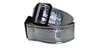 GET'M GET'M STRAPS / Distressed Vernice Silver