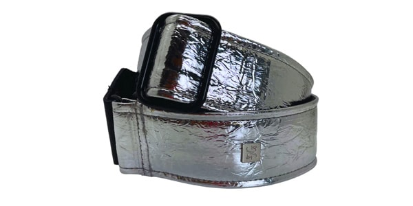 GET&#39;M GET&#39;M STRAPS / Distressed Vernice Silver