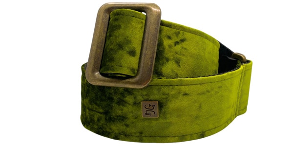 GET&#39;M GET&#39;M STRAPS / Boujee Velvet Peridot Green