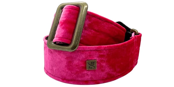 GET&#39;M GET&#39;M STRAPS / Boujee Velvet Sapphire Pink