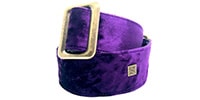 GET’M GET’M STRAPS Crushed Velvet Purple