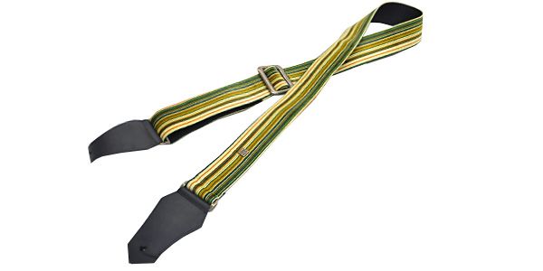 GET'M GET'M STRAPS/Striped Green Cord