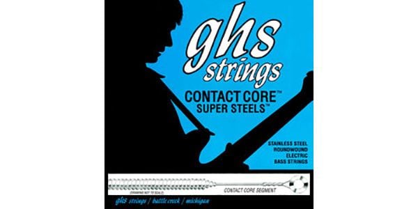 GHS 5L-CC CONTACT CORE SUPER STEELS - Light‚ 5 String