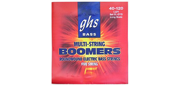 GHS/5L-DYB 5-STRING BASS BOOMERS - Light, 5 String