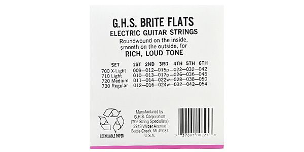 GHS / Brite Flats - Extra Light 画像2