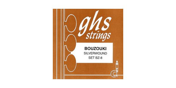 GHS/BZ-8 BOUZOUKI 8-STRING - Silverwound