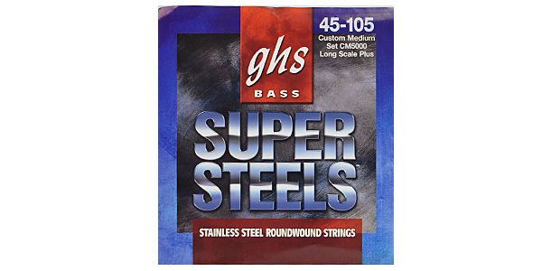 GHS/CM5000 BASS SUPER STEELS - Custom Medium 38