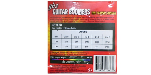 GHS / GB-12L BOOMERS 12-STRING - Light画像2