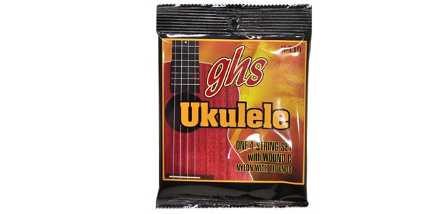 GHS / H-T10 NYLON - Tenor, Black Nylon w/Wound 3rd