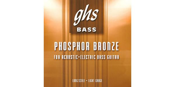 GHS/L9000 4String Phosphor Bronze Acoustic Bass Strings Long