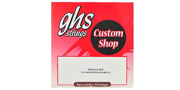 GHS/M3075-5 BASS BRITE FLATS Medium, 5 String 38