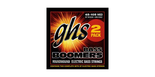 GHS/ML3045-2 BASS BOOMERS MULTI-PACKS - Medium Light