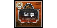 GHS / 5-STR BANJ,NICKEL PLATE,LT 9 w/wnd 20