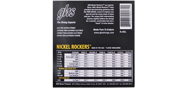GHS / R+RXL NICKEL ROCKERS - Extra Light画像2