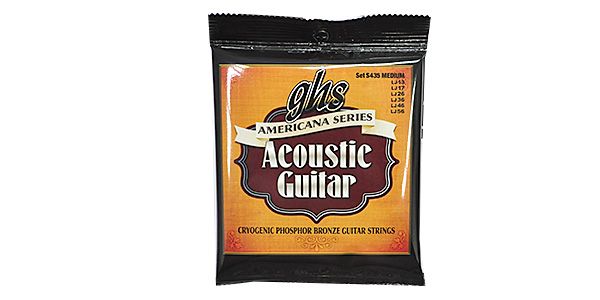 GHS/S435 AMERICANA SERIES ACOUSTIC - Phosphor Bronze, Medium