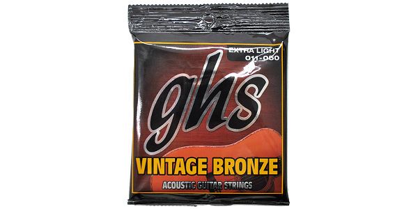 GHS/VN-XL VINTAGE BRONZE - Extra Light 011-050