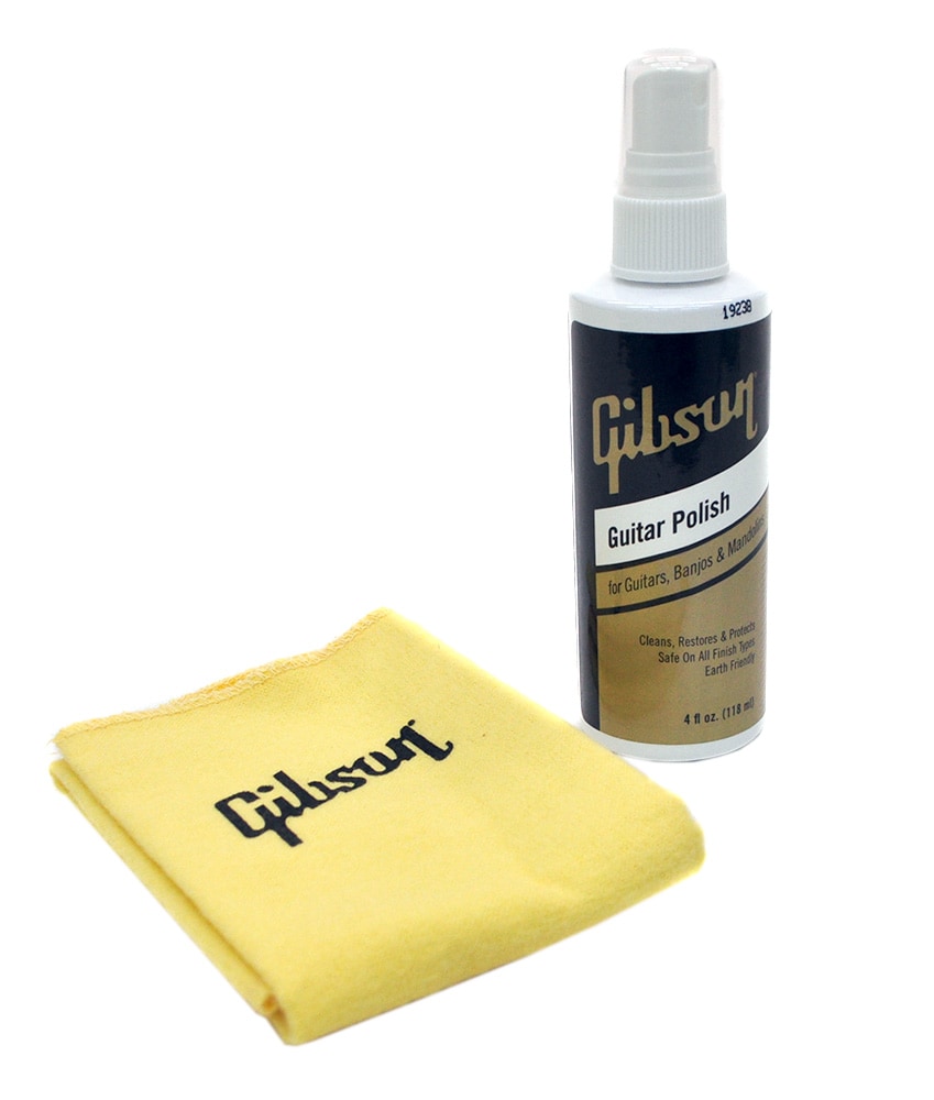 GIBSON/Pump Polish And Standard Polish Cloth Combo