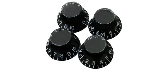 Top Hat Knobs Black [PRHK-010]