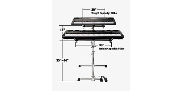 GIBRALTAR / Keytree 2 Tier Keyboard Stand画像6