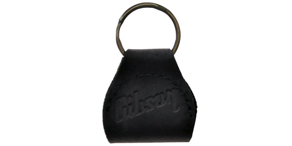 GIBSON ( ギブソン )  / Premium Leather Pickholder Keychain Black画像2