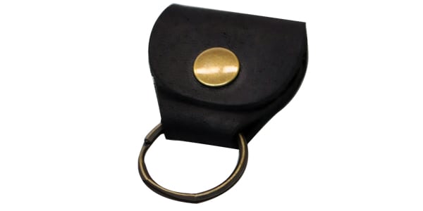 GIBSON ( ギブソン )  / Premium Leather Pickholder Keychain Black画像4