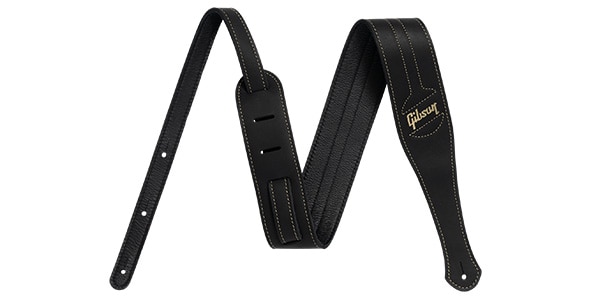 Gibson 純正ストラップ 黒 ギブソン ブラック Gibson / ASBELT-BLK The Seatbelt (Black) ギブソン ストラップ