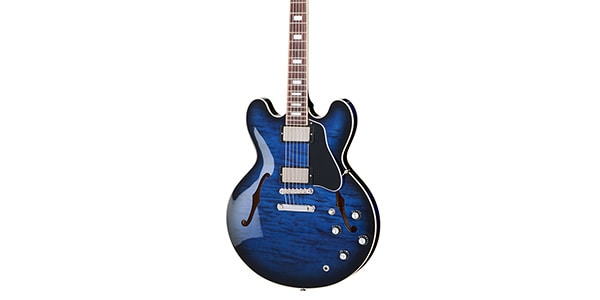 GIBSON ( ギブソン ) ES-335 Figured Custom Deep Ocean Burst