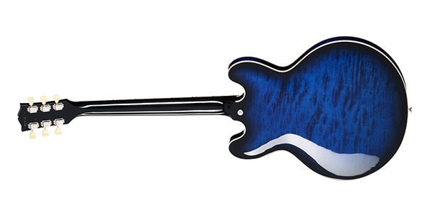 GIBSON ( ギブソン ) / ES-335 Figured Custom Deep Ocean Burst画像4