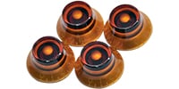 GIBSON Top Hat Knobs Vintage Amber [PRHK-030]