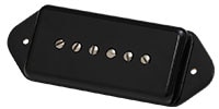 GIBSON / P-90 Dogear Underwound Black cover,