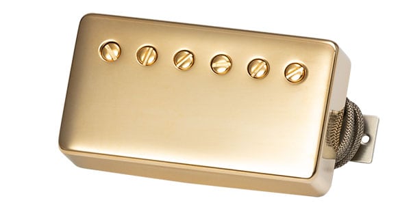 GIBSON / Custombucker Underwound Double black, Gold Cover
